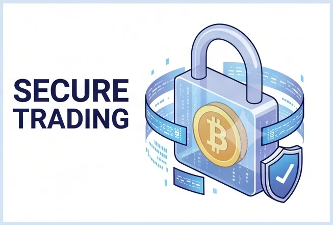 Secure, non-custodial trading illustration